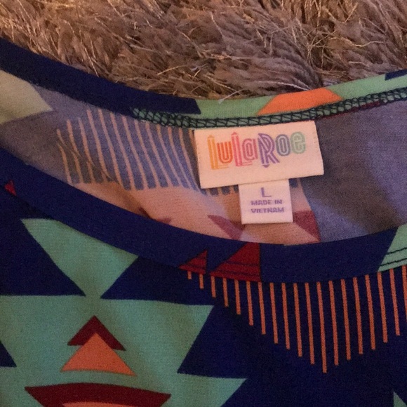 LulaRoe tribal print dress - Picture 2 of 3